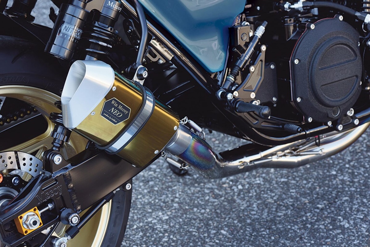 Kawasaki Z750FX by Bull Dock en detalle