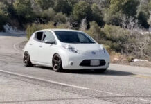 El Nissan Leaf que más nos gusta ¡con motor de Kawasaki ZX-10R!
