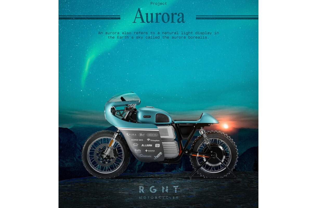 Diseño final de la moto que participará en el evento