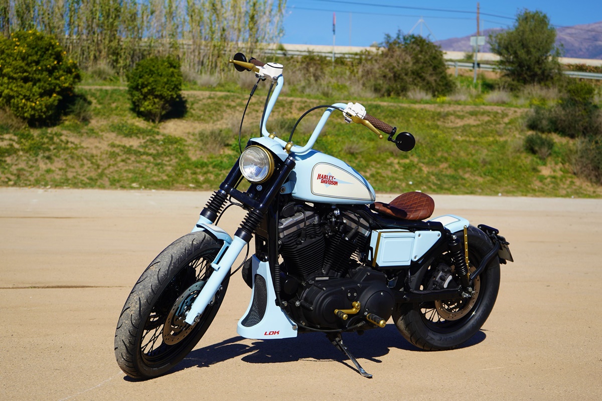 Sportster Bobber BabyBlue by LDK