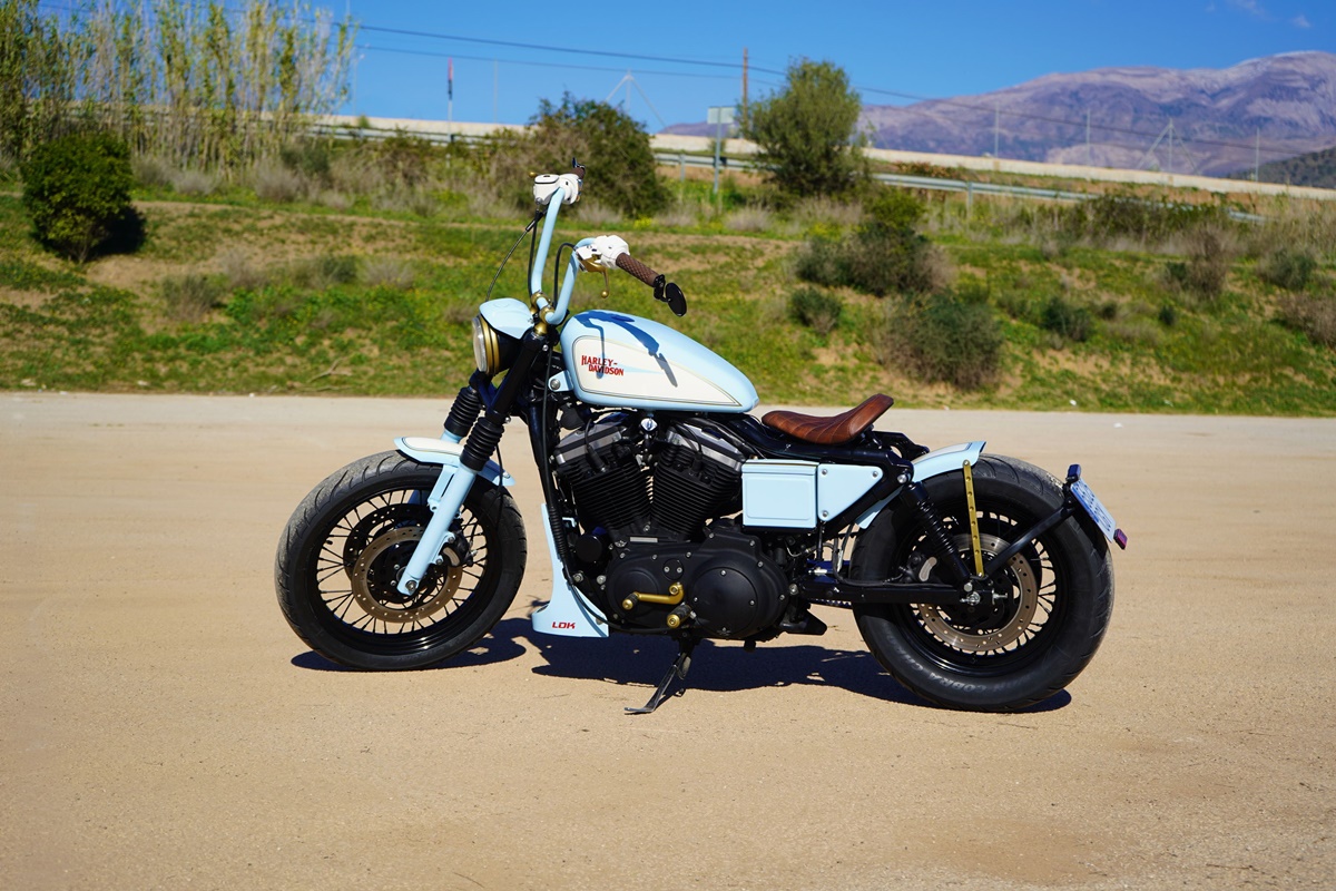 Sportster Bobber BabyBlue by LDK