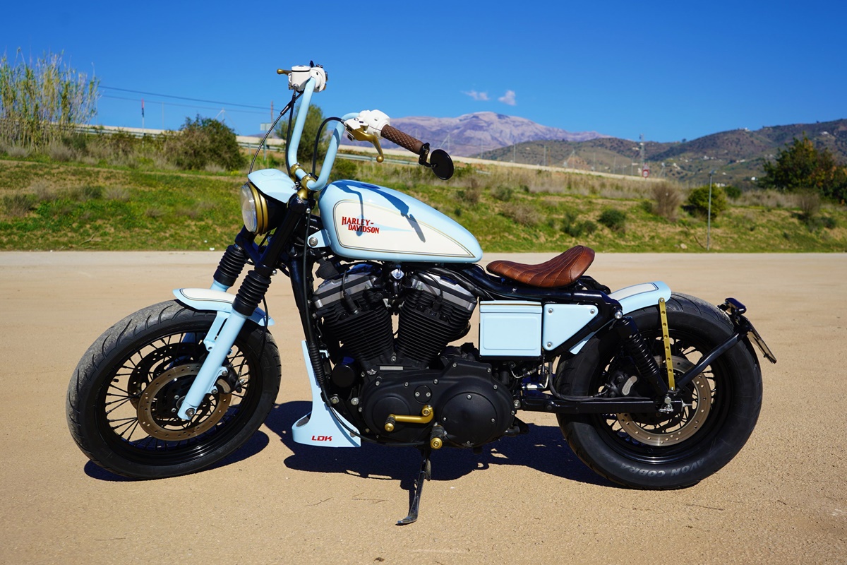 Sportster Bobber BabyBlue by LDK