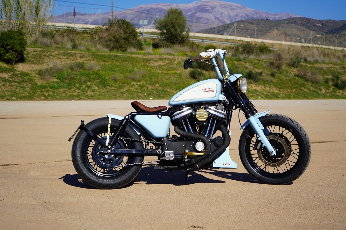 Sportster Bobber BabyBlue by LDK