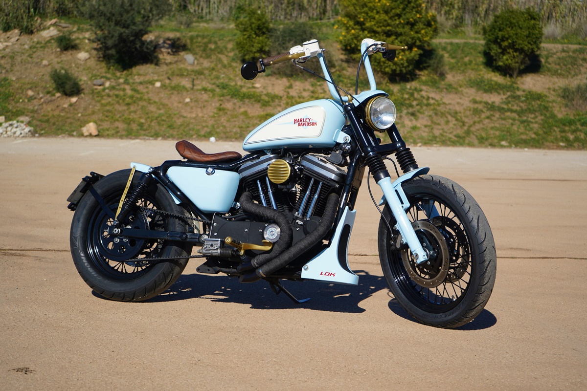Sportster Bobber BabyBlue by LDK
