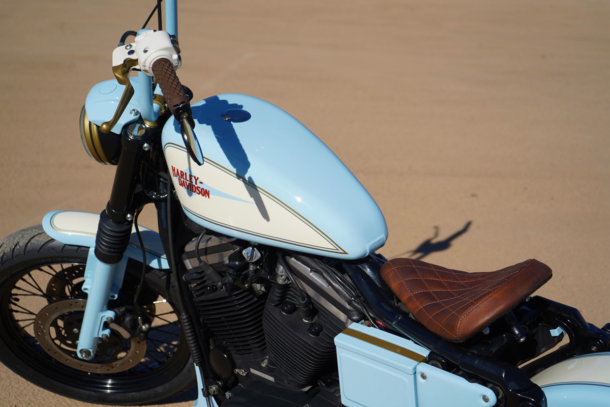Sportster Bobber BabyBlue by LDK