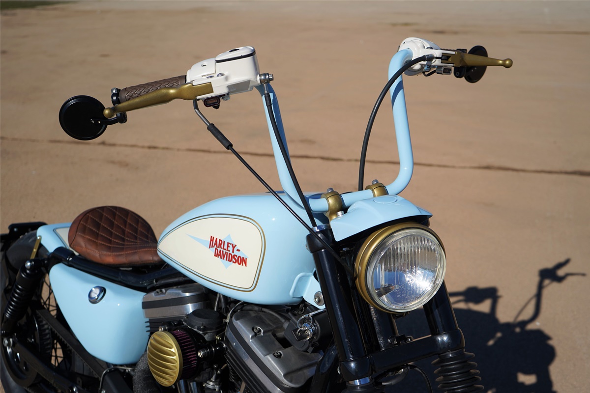 Sportster Bobber BabyBlue by LDK