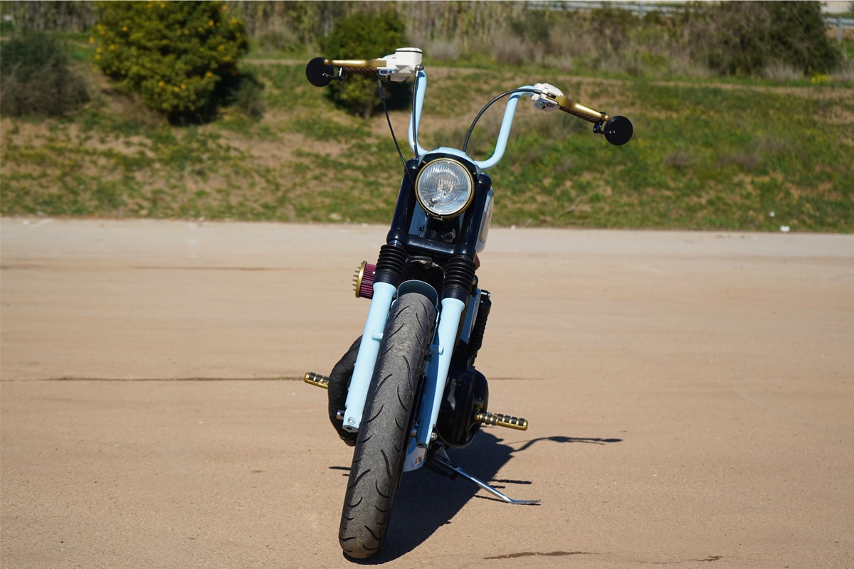 Sportster Bobber BabyBlue by LDK