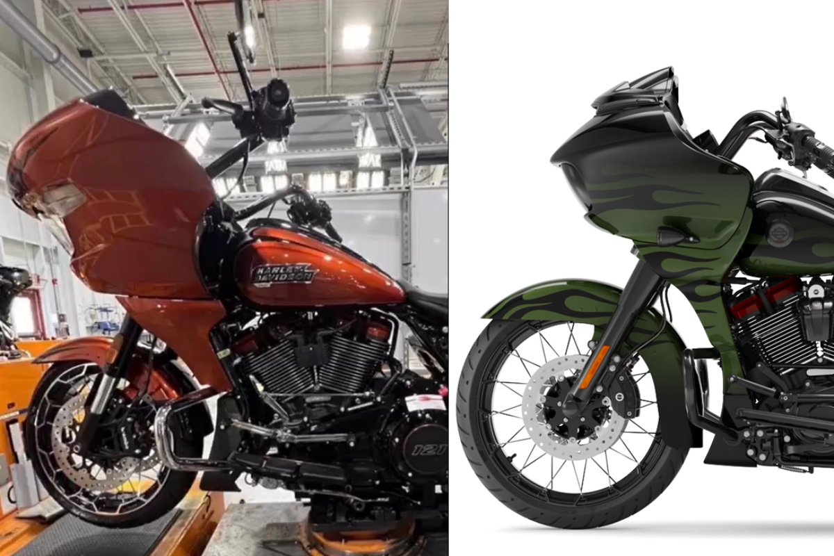 Los cambios en el carenado de la Harley-Davidson CVO Road Glide son evidentes