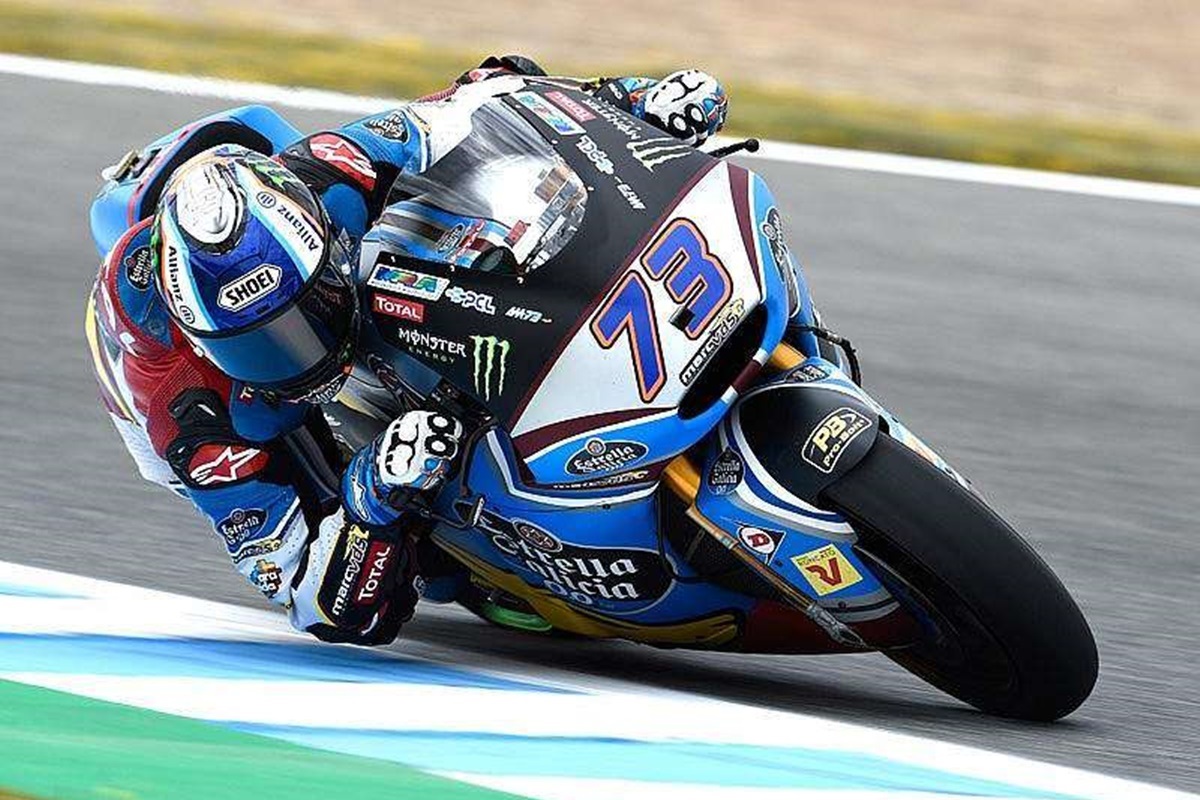 Alex Márquez en el GP de Jerez 2017