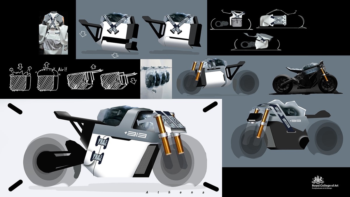 Athena Concept Bike en detalle