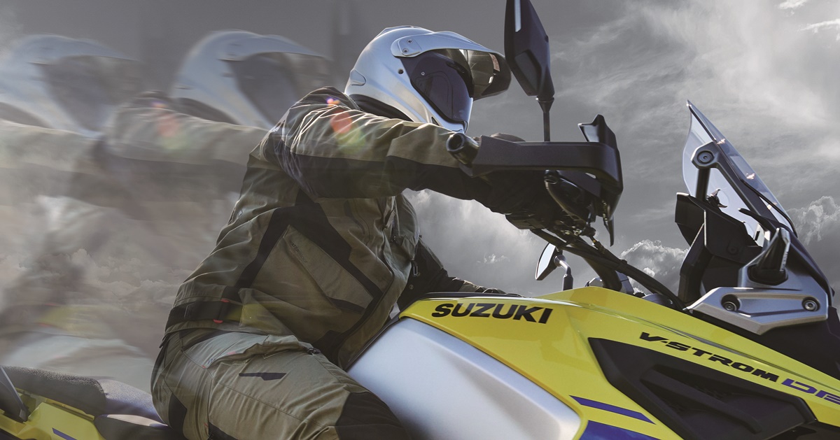 Suzuki V-Strom 1050DE 2023 en acción