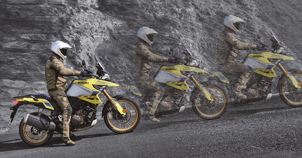 Suzuki V-Strom 1050DE 2023 en acción