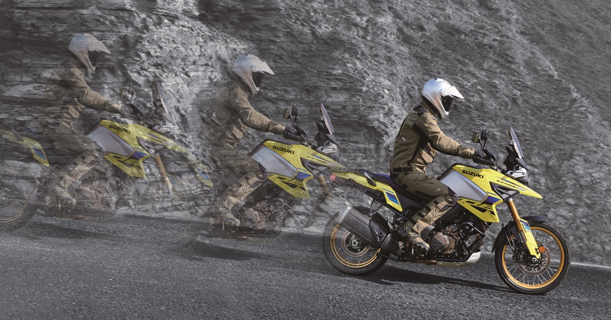 Suzuki V-Strom 1050DE 2023 en acción