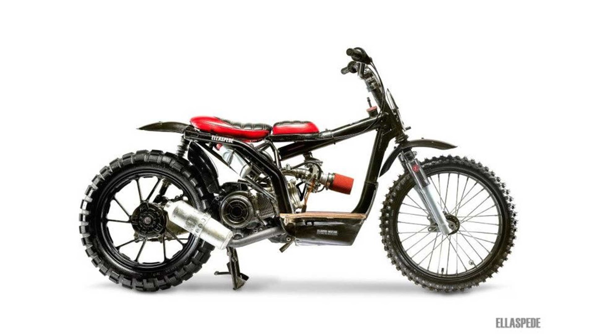 Piaggio Liberty 150 Flat Tracker by Ellaspede