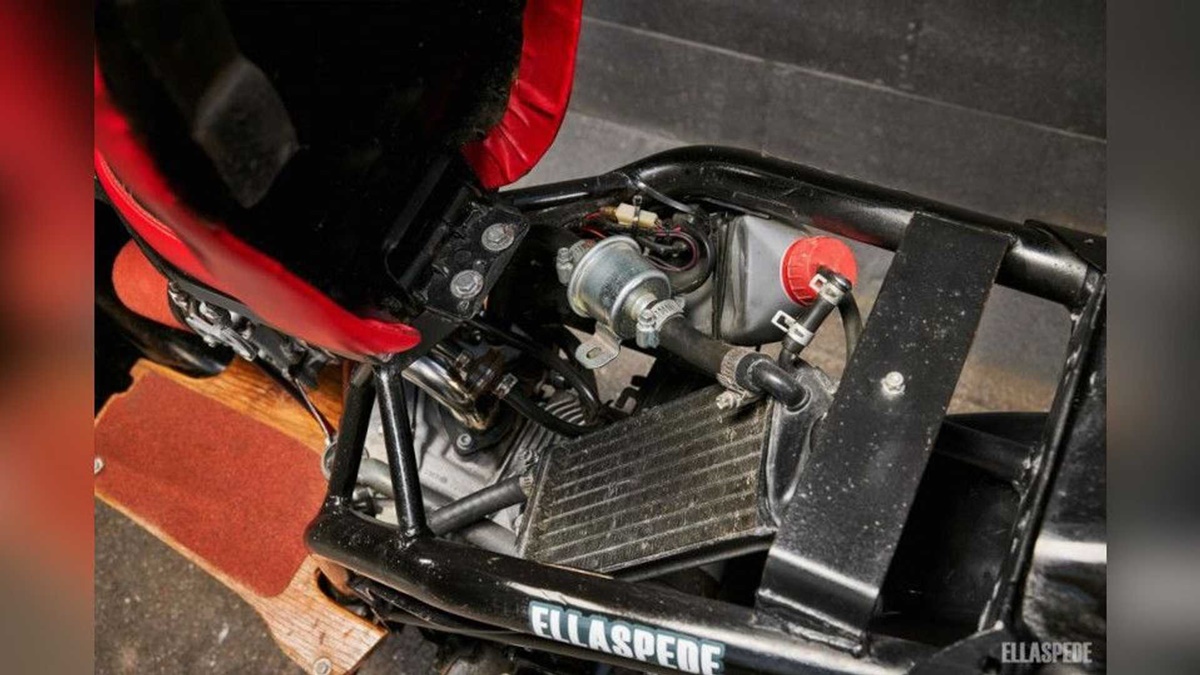 Piaggio Liberty 150 Flat Tracker by Ellaspede en detalle