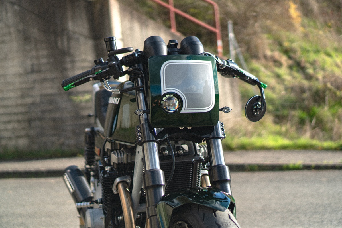 Kawasaki Z1000R by RF-Biketech en detalle