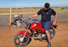 Inventos bizarros: una moto con hélice