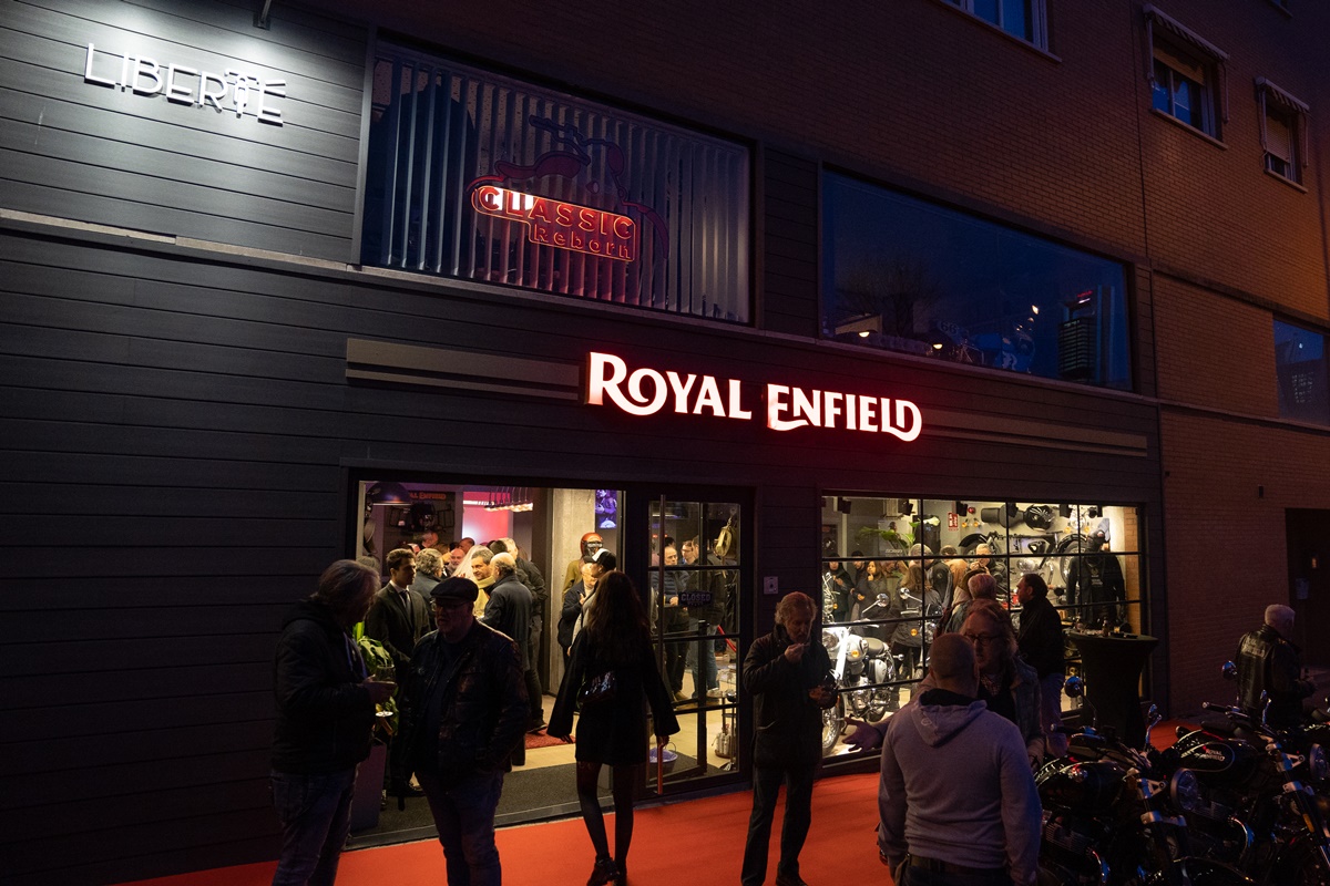 Inauguración concesionario oficial Royal Enfield en Madrid