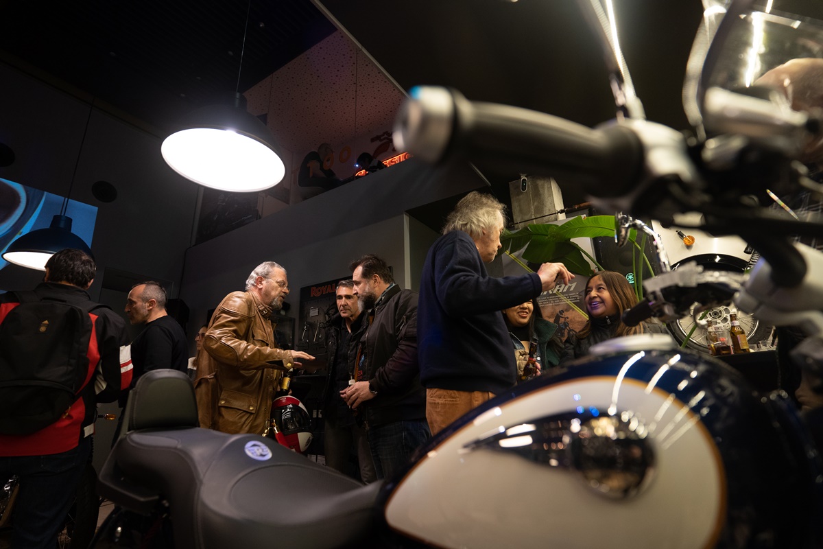Inauguración concesionario oficial Royal Enfield en Madrid