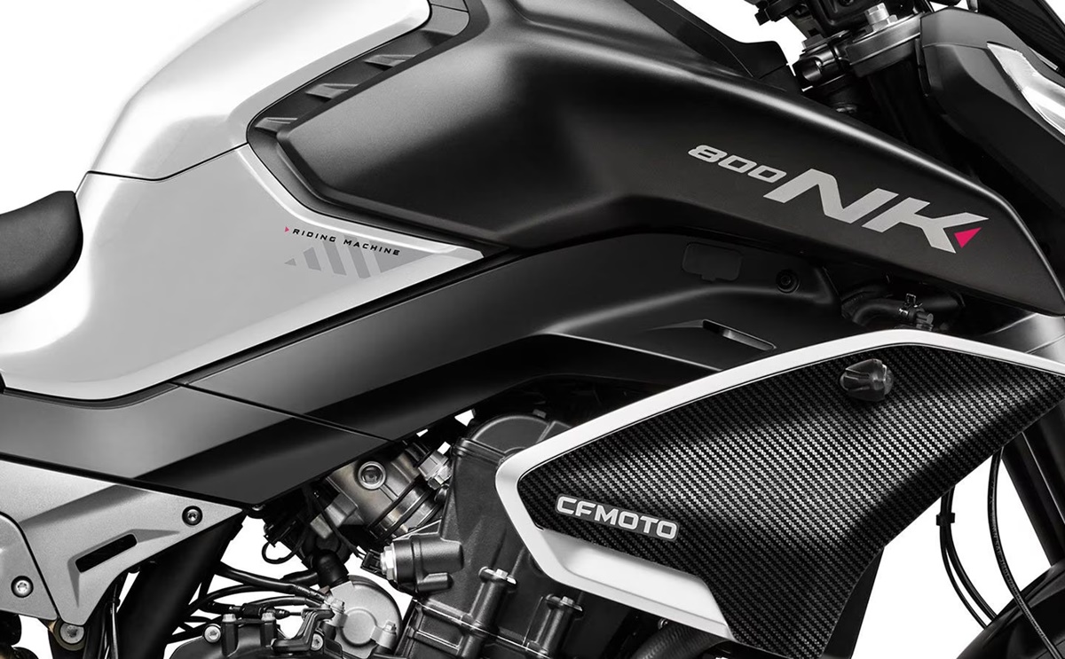 CFMoto 800NK 2023 en detalle