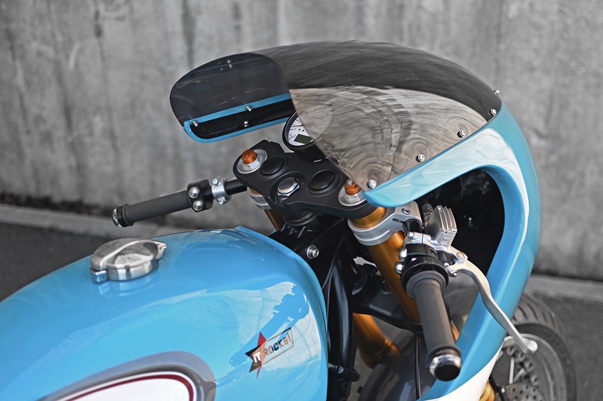 Triumph Thruxton "Lithium" en detalle