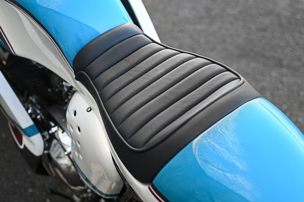 Triumph Thruxton "Lithium" en detalle