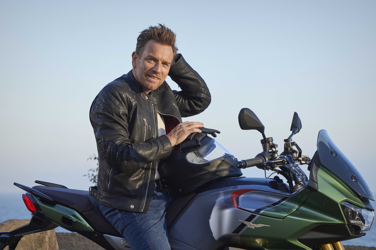 Campaña publicitaria de Moto Guzzi y Ewan McGregor