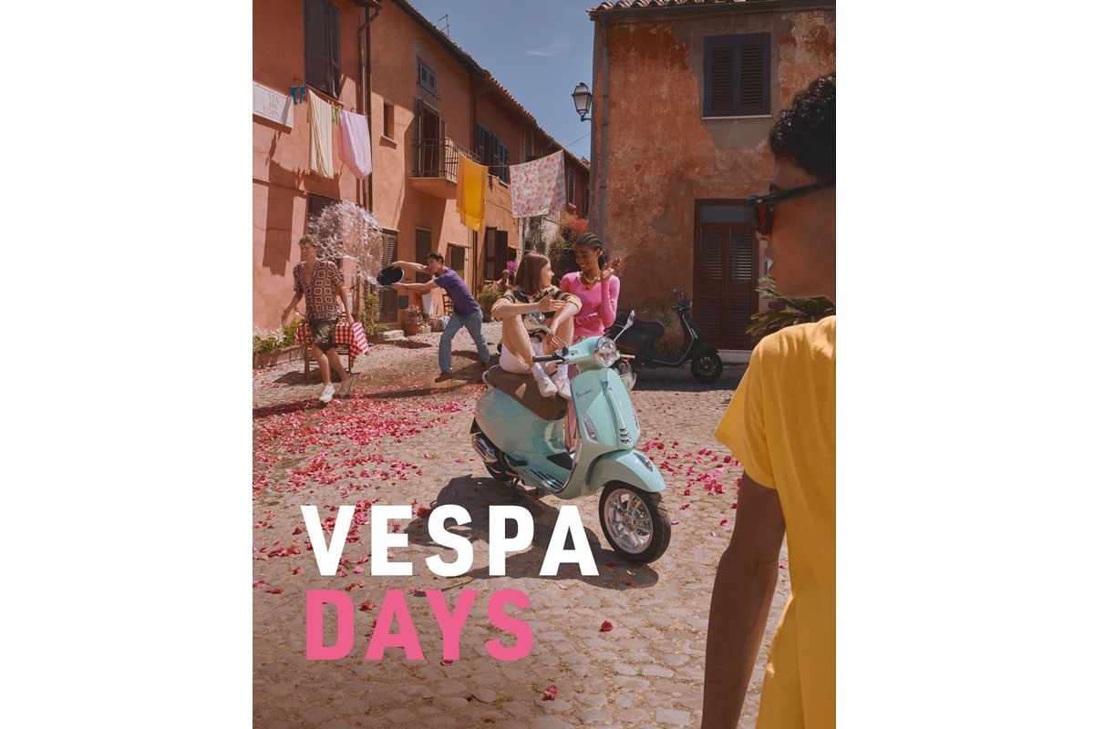Cartel publicitario de los "Vespa Days"