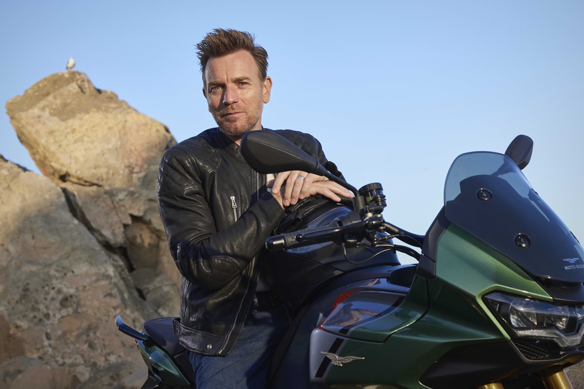 Campaña publicitaria de Moto Guzzi y Ewan McGregor