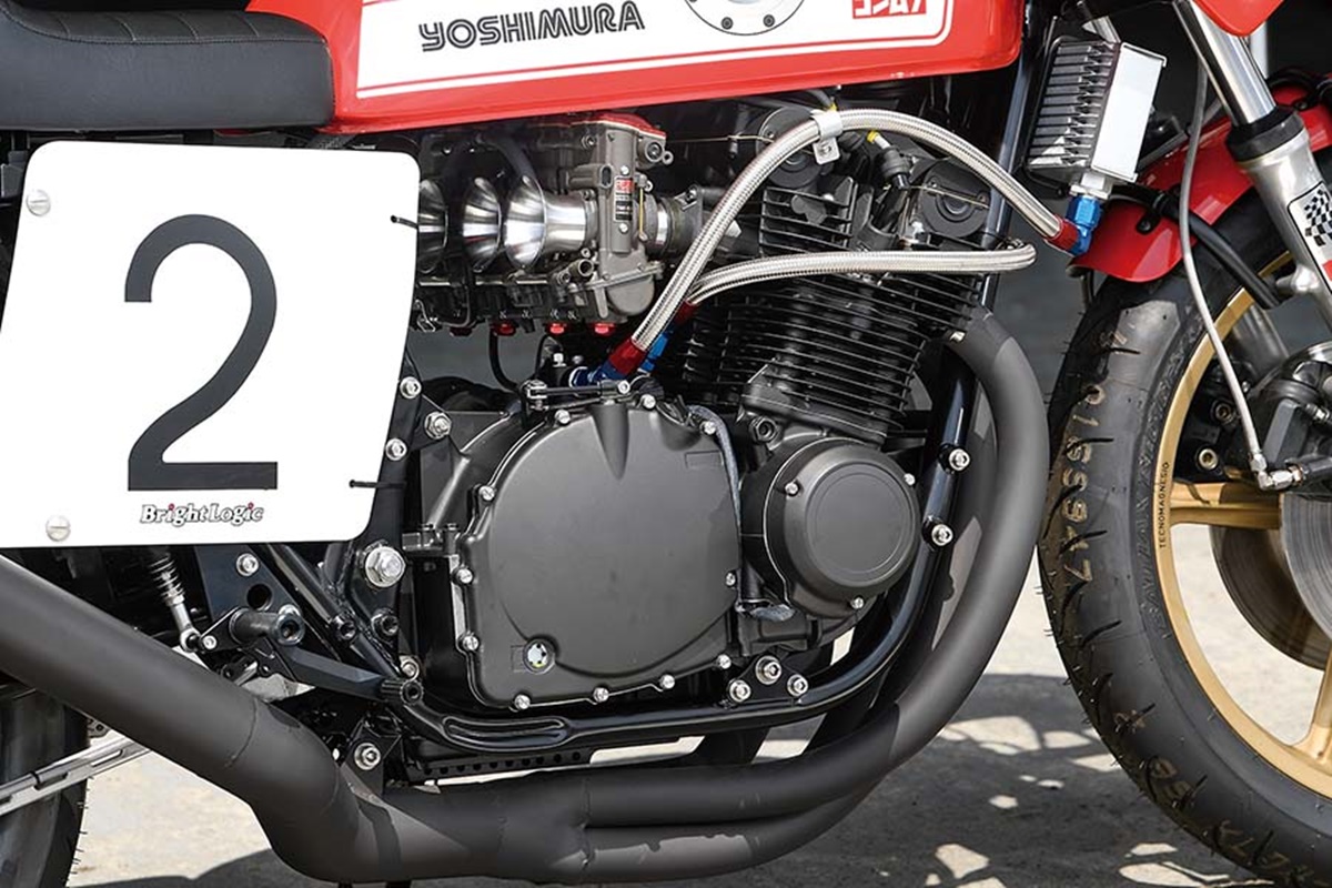 Suzuki GS1000 by Bright Logic en detalle
