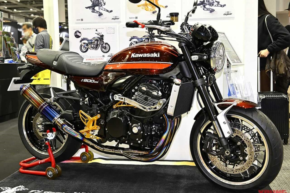 Kawasaki Z900RS de R's Gear