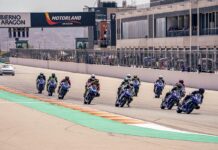 Primera prueba de la Yamaha R7 Cup 2023