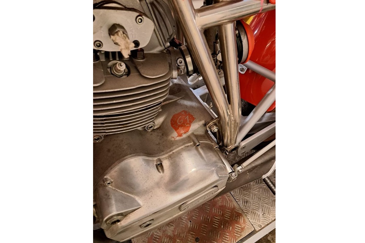 Egli-Ducati 900SS de 1981en detalle