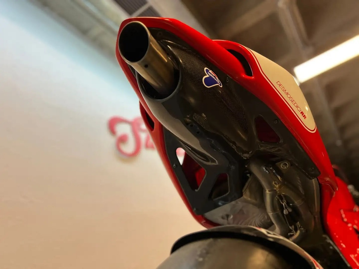 Ducati Desmosedici RR 2008 en detalle