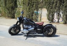 BMW R18 Bobber Brown