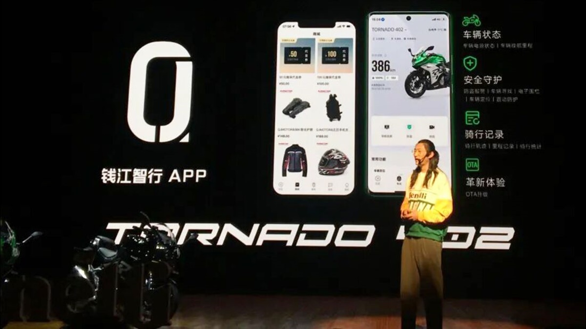 Benelli Tornado 402 2023 presentación