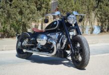 BMW R18 Bobber Brown