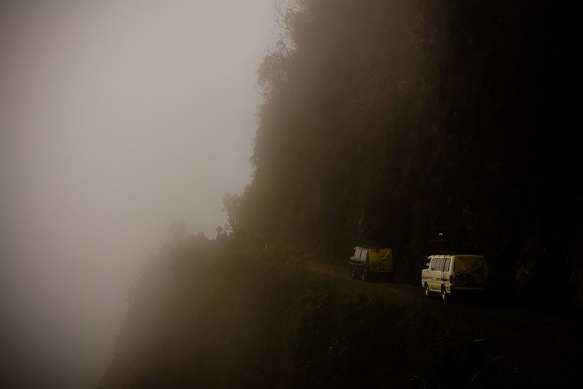 Carretera Norte de Yungas, Bolivia
