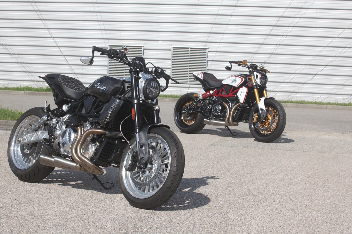 Budweis Custom Indian Motorcycle Show