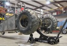 Construcción de un Dragster con motor 955i de Triumph