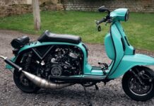 Yambretta RD350 en detalle