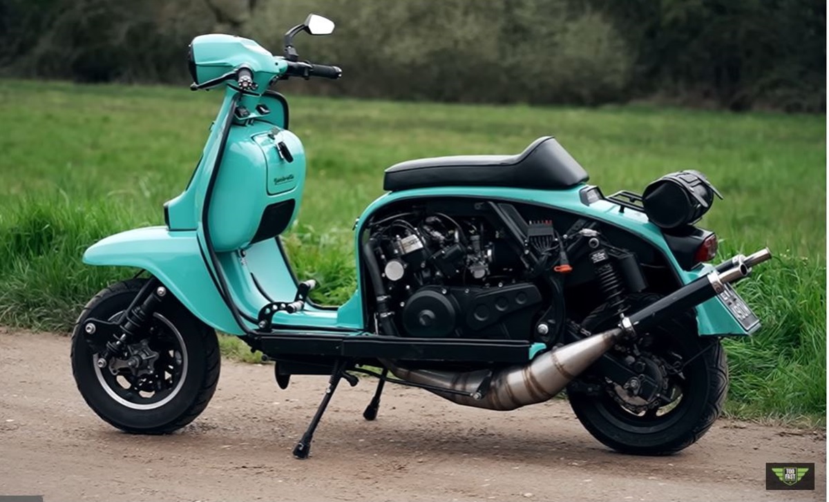 Yambretta RD350 en detalle