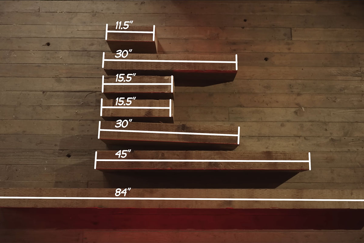 La madera es la parte fundamental del banco elevador