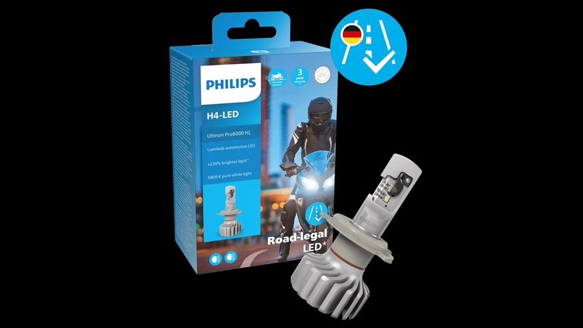 Bombillas Bi-LED Homologadas* H4 Pro6001 Ultinon Philips