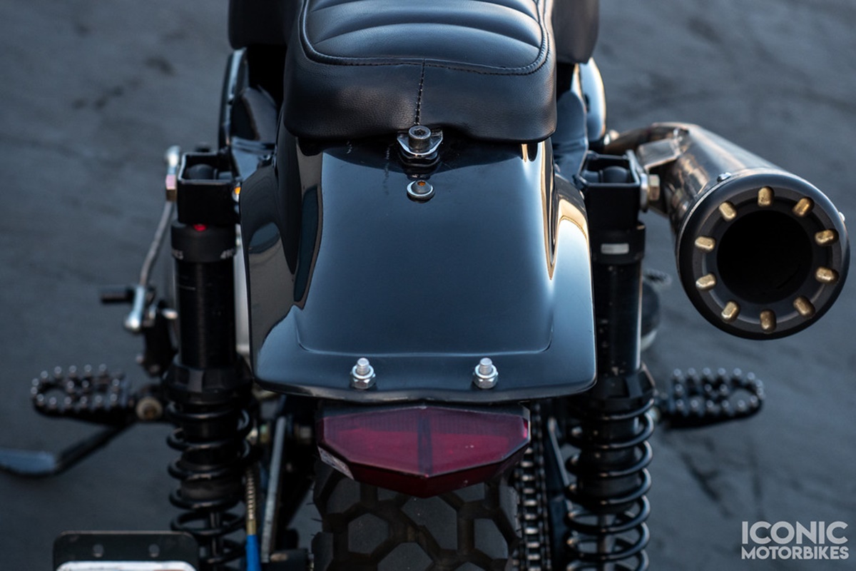 Harley-Davidson Sportster 883 scrambler en detalle
