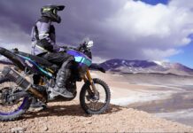 Record de altura de Jiri Zak a los mandos de una Yamaha Ténéré 700