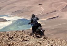 Record de altura de Jiri Zak a los mandos de una Yamaha Ténéré 700