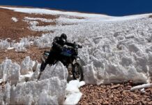 Record de altura de Jiri Zak a los mandos de una Yamaha Ténéré 700
