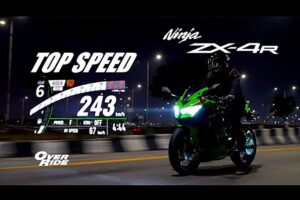 Velocidad máxima de la Kawasaki Ninja ZX-4R 2023