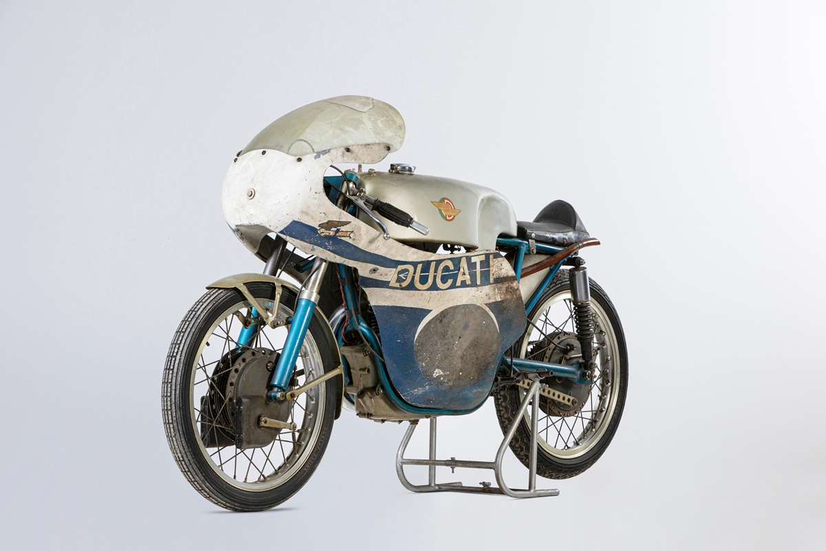 Ducati 125 cc Desmodrómica 'Barcone' Grand Prix Racing de 1960
